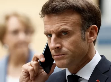 Macron Calls Trump Amid New York Motorcade Jam“Guess What?”