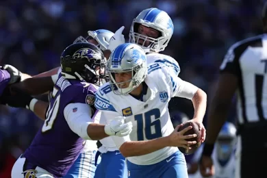 Winners and Losers from Ravens vs. Lions: Detroit's Relentless Pass Rush Steals the Night