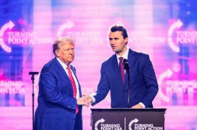 Charlie Kirk memorial service: Trump hails conservative activist as hero and martyr