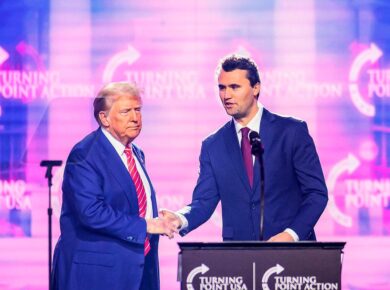 Charlie Kirk memorial service: Trump hails conservative activist as hero and martyr