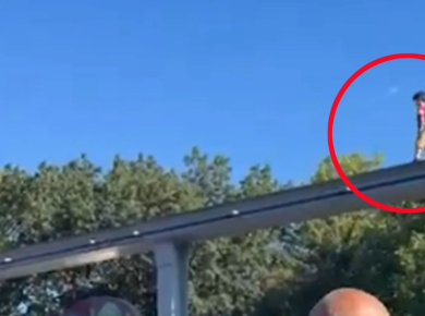 Child Walking on Monorail Incident | Guest Rescues Boy at Hershey Park