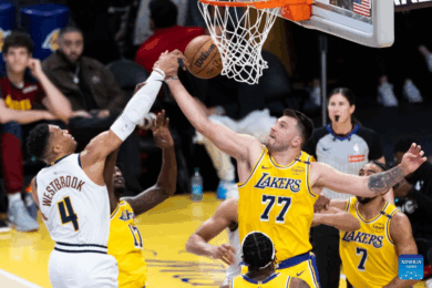 LeBron James & Luka Doncic Go Crazy Over Austin Reaves’ Game-Winner Lakers Defeat Timberwolves in Buzzer Thriller