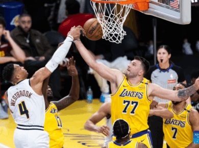 LeBron James & Luka Doncic Go Crazy Over Austin Reaves’ Game-Winner Lakers Defeat Timberwolves in Buzzer Thriller