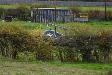 Helicopter Crash in Doncaster man dies and child, two adults injured