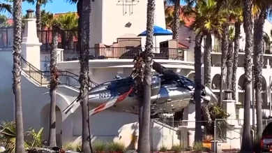 Helicopter Crash in Huntington Beach Ongoing Investigation into Bell 222 Incident
