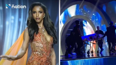 Miss Jamaica Fall Off Miss Universe Stage – Shocking Accident and Health Update From Bangkok