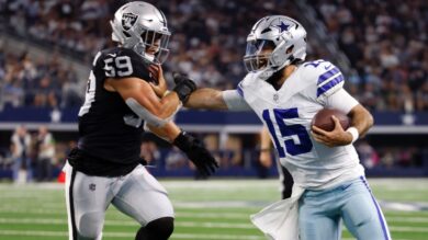 Raiders vs Cowboys – Cowboys Blowout Win on MNF as Dak Prescott Throws 4 Touchdowns