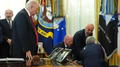 Novo Nordisk executive fainting in Oval Office what really happened
