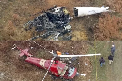 Midair Helicopter Crash New Jersey: One Dead After Hammonton Helicopter Collision
