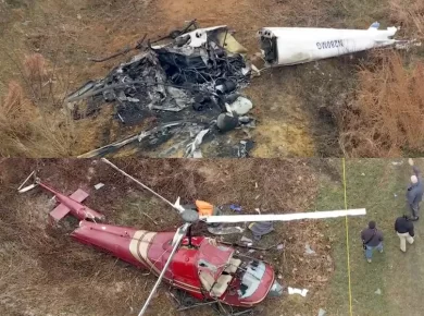 Midair Helicopter Crash New Jersey: One Dead After Hammonton Helicopter Collision
