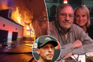 Dennis Hamlin House Fire Tragedy: NASCAR Star Denny Hamlin Mourns Father’s Death
