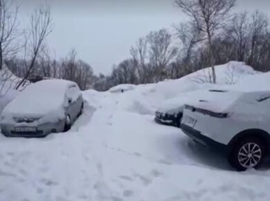 Snowstorm Far East: Severe Winter Blast Paralyzes Russia, China, and Japan
