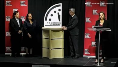 Doomsday Clock 2026: Scientists Set New Time at 85 Seconds to Midnight