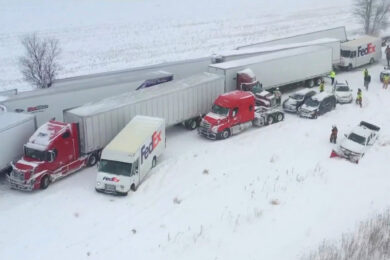 US Motorway Pile-Up Michigan: Over 100 Vehicles Crash on I-96 Amid Severe Snowstorm