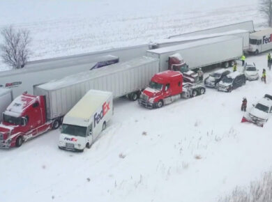 US Motorway Pile-Up Michigan: Over 100 Vehicles Crash on I-96 Amid Severe Snowstorm