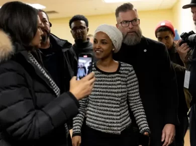 Rep. Ilhan Omar Sprayed With Unknown Substance at Minnesota Town Hall