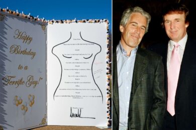 Trump Epstein Birthday Message Replica Displayed on National Mall Sparks National Debate
