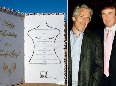 Trump Epstein Birthday Message Replica Displayed on National Mall Sparks National Debate