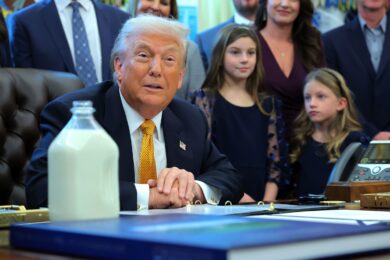 Trump Whole Milk School Lunches Law Signals Major Shift in U.S. Student Nutrition Policy