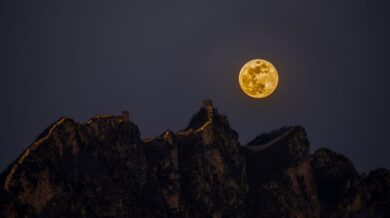 Snow Moon Eastern Sky at Sunset: How to See the Full Snow Moon Tonight