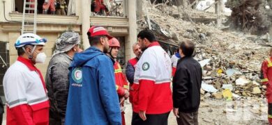 Iran Emergency Workers Search Survivors After US Israel Attacks